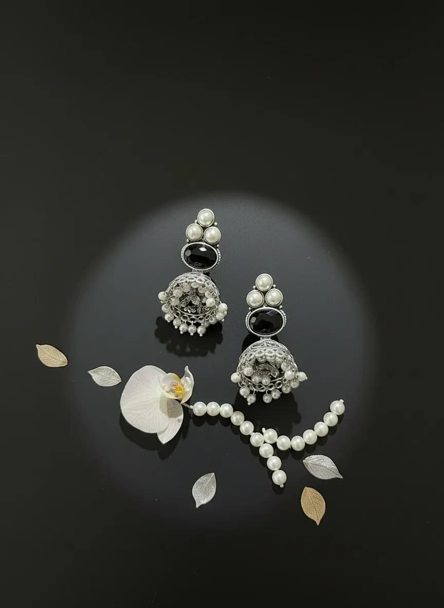 Oxidized Earings