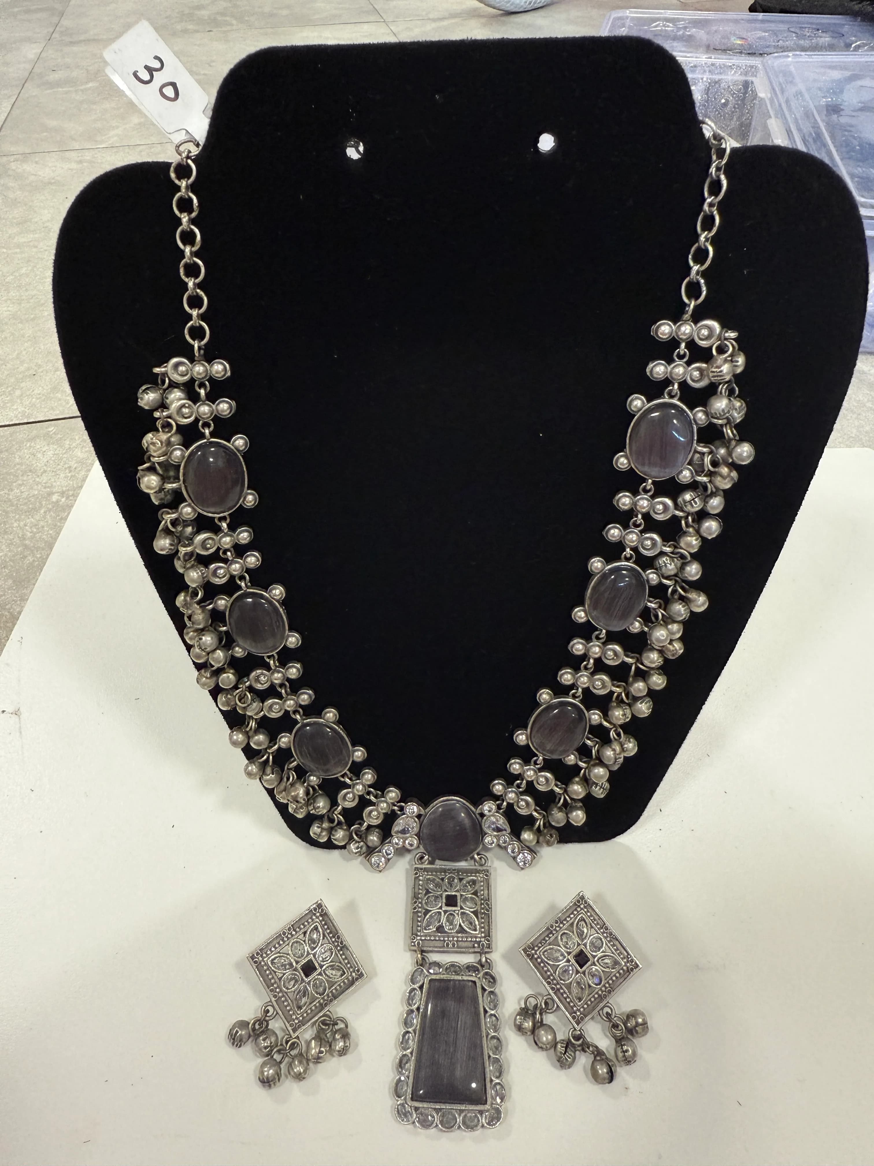 Oxidised Necklace