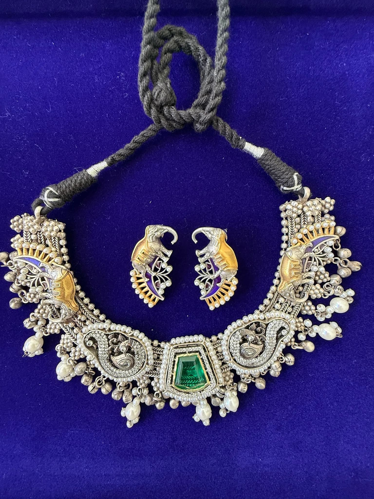 Oxidized Necklace