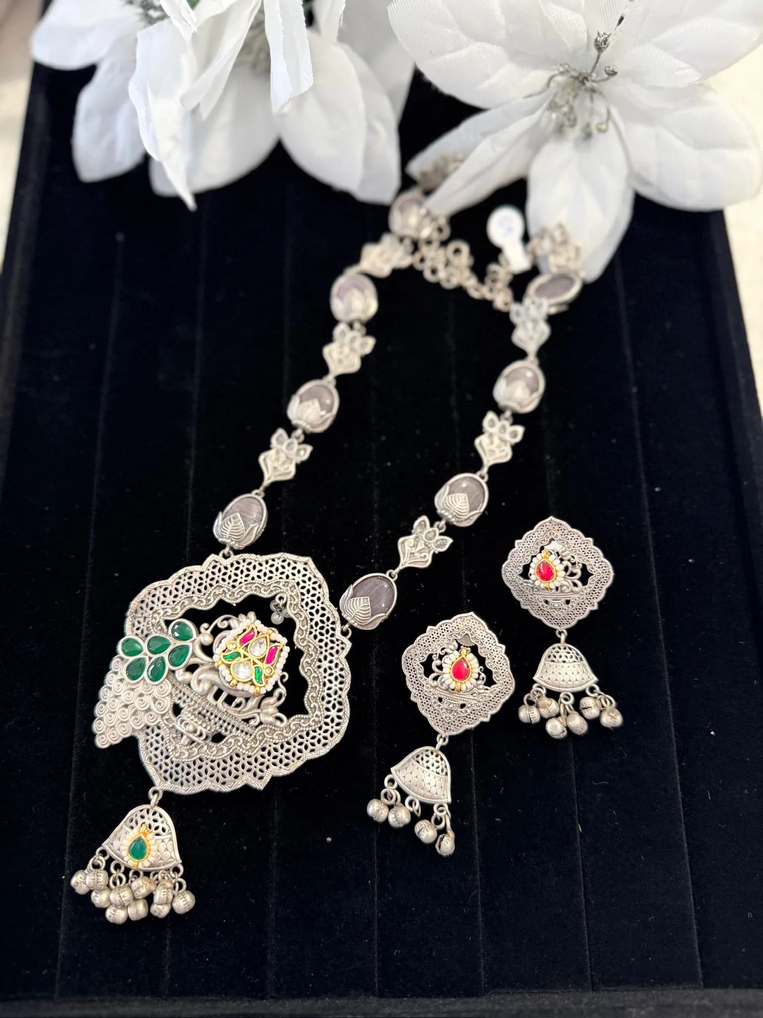 Oxidised Necklace