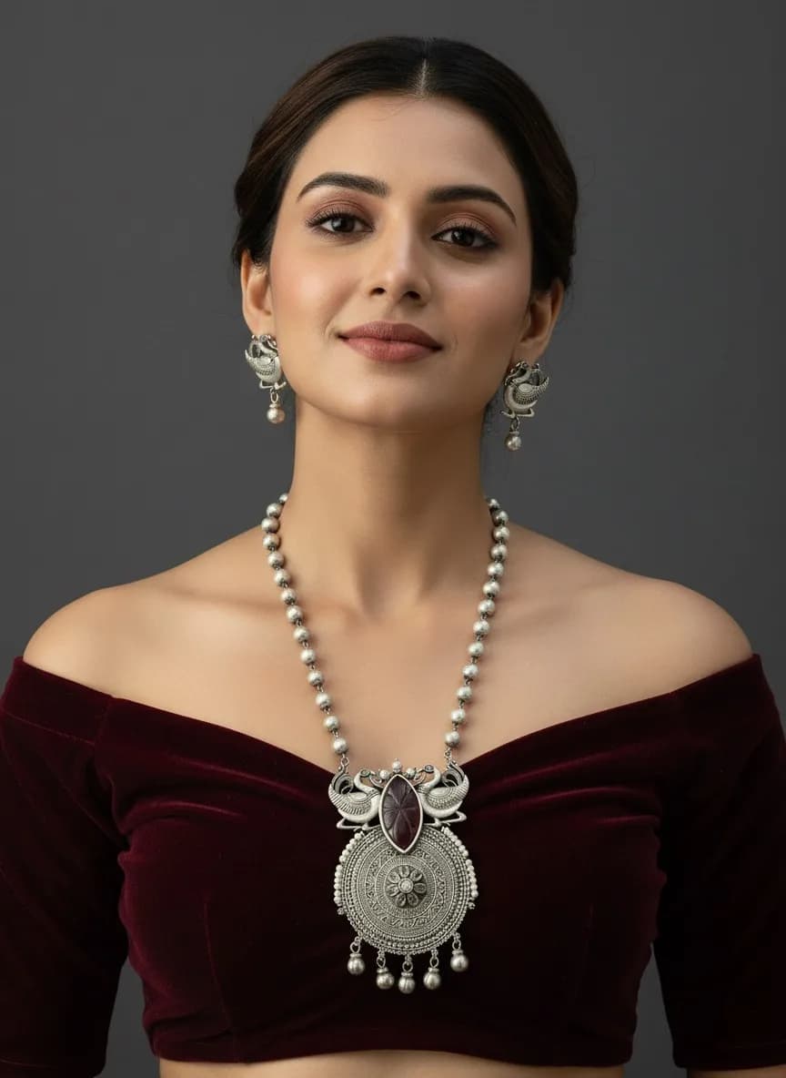 Oxidized Necklace